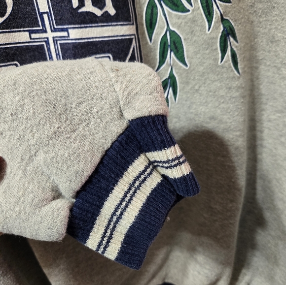 Duke University Vintage Tultex Pullover Crew Neck Sweatshirt Size: Large - Picture 2 of 7